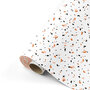 Inpakpapier - orange stip